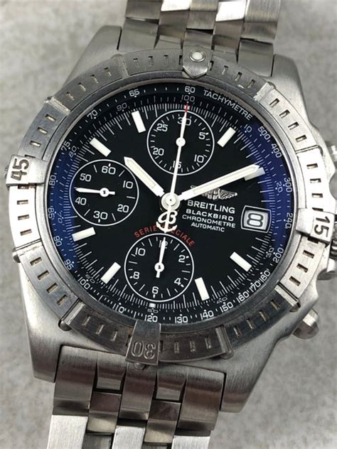 breitling blackbird a13353|breitling a13356 diamond bezel.